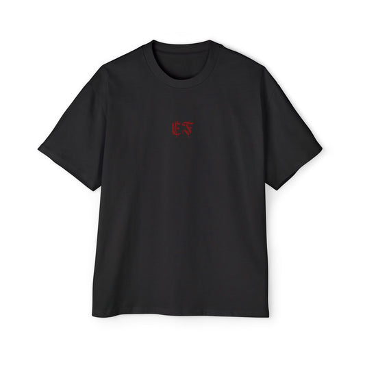 Men's Heavy Oversized Tee - Timeless Tee in Black